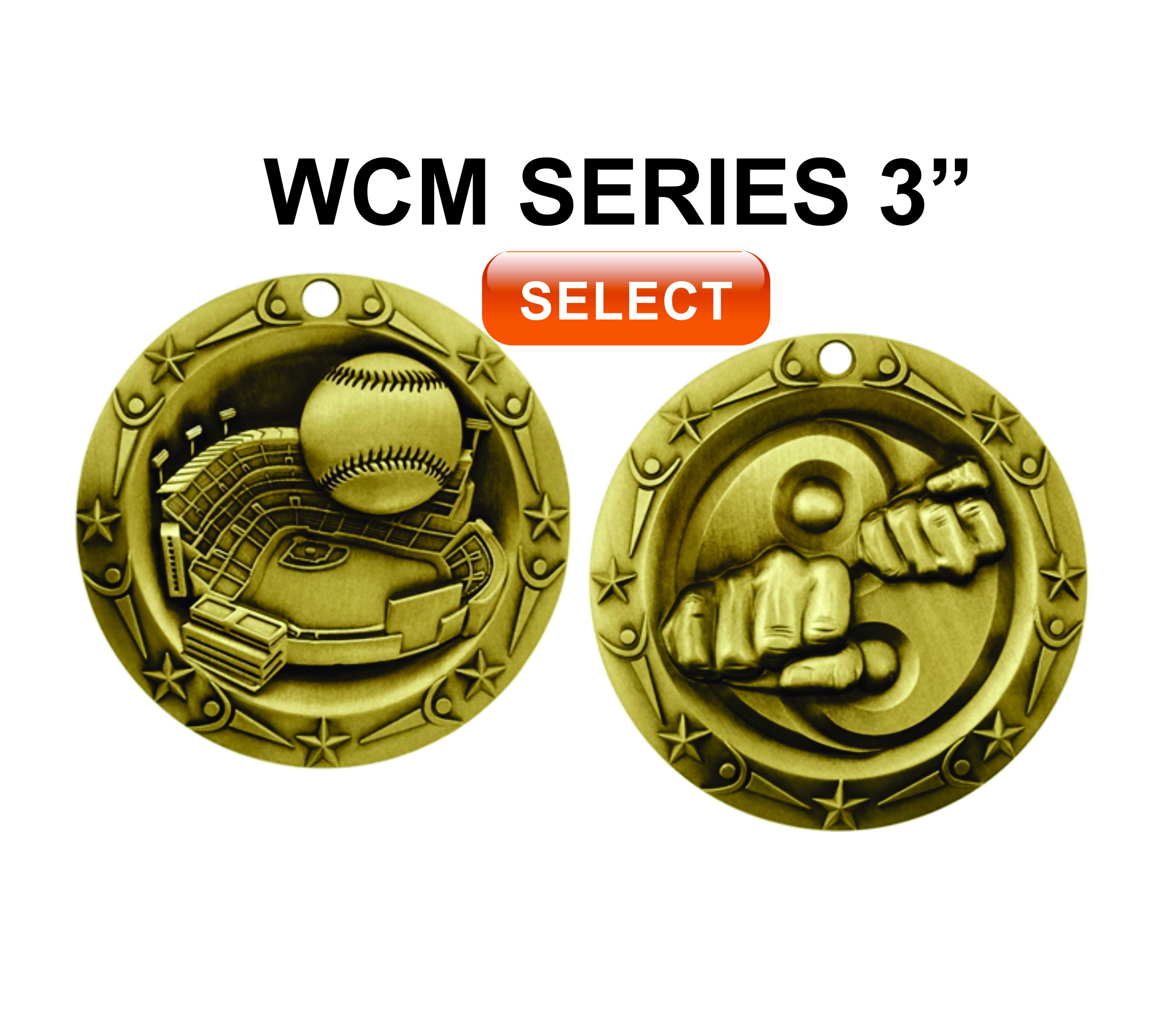 wm series award medals